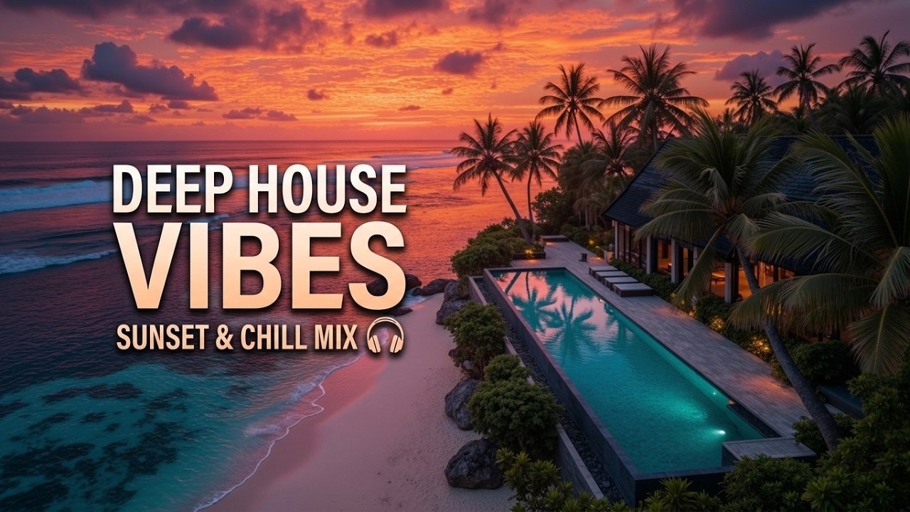 Deep House Mix 2026 – Tropical Sunset Chillout Lounge Music & Relaxing Deep Vibes