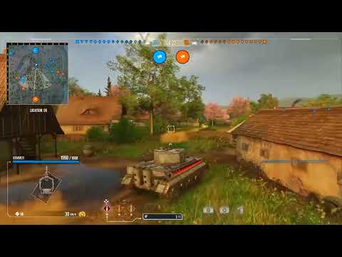 Tiger 1 hammer at best in world of tanks console.