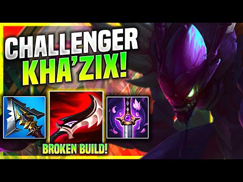 THIS KOREAN CHALLENGER SHOW YOU WHY KHA'ZIX IS SO STRONG WITH NEW ITEMS! | Preseason 11