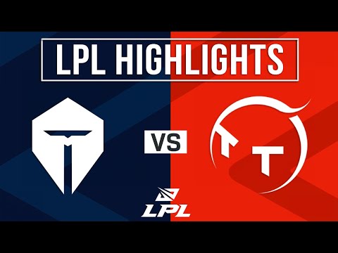 TES vs TT Highlights ALL GAMES | LPL 2025 Split 2 | Top Esports vs ThunderTalk Gaming