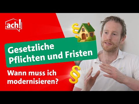 Heizung, Dach und Dämmung: Rechtliche Pflichten und Fristen in 2026 zur energetischen Modernisierung