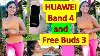 HUAWEI Band 4 and FreeBuds 3 for  an Easy &amp; Healthy Lifestyle