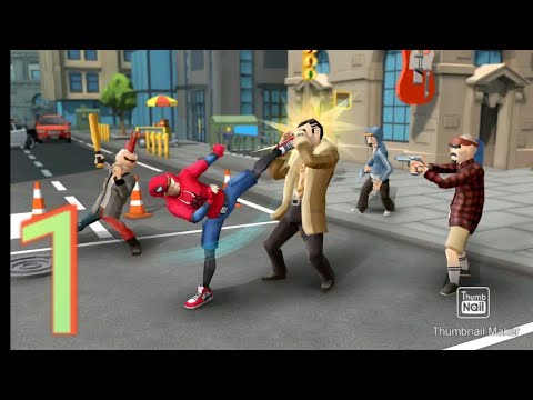 Spider Fighter Superhero Revenge: Gameplay Walkthrough Part 1: FHD(Android, iOS)