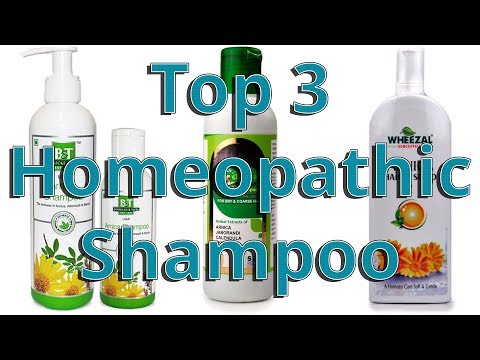 Top 3 homeopathic shampoo