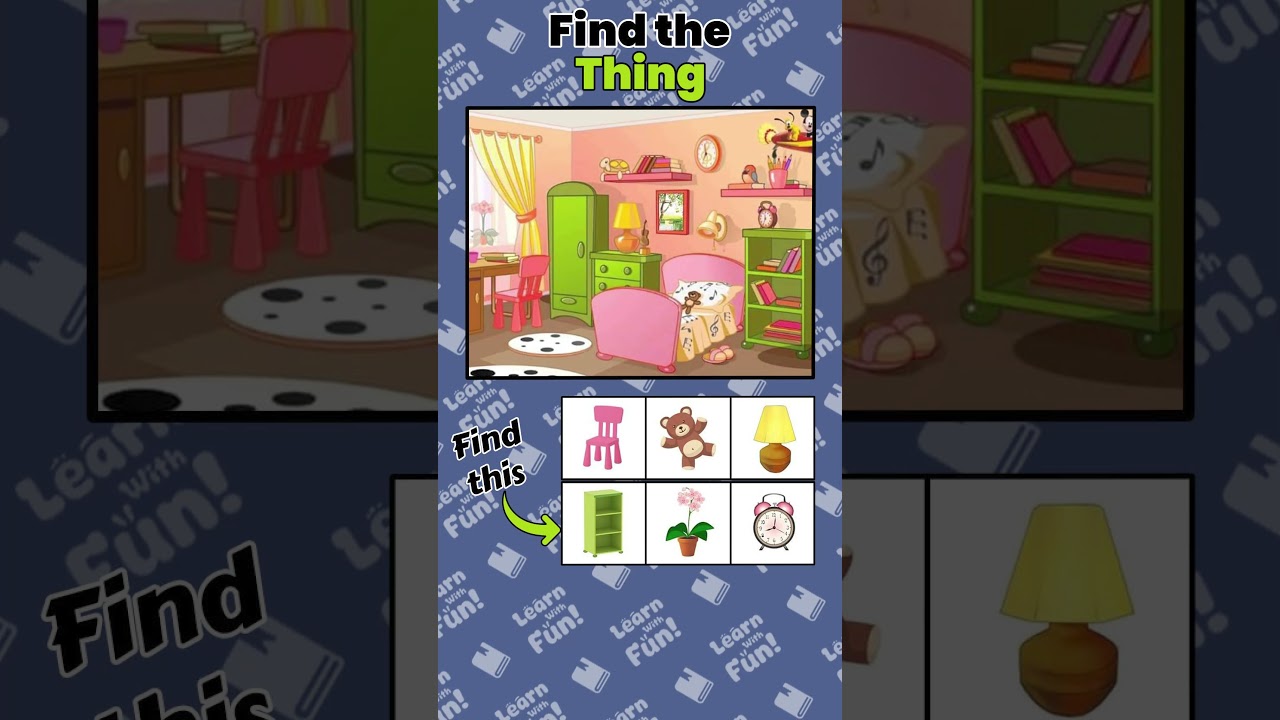 🔍 Find the Hidden Objects - Fun Brain Game! 🎯