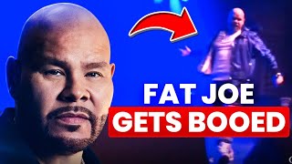 Fat Joe Gets Booed On Stage By Fans At His Concert In Chicago ?