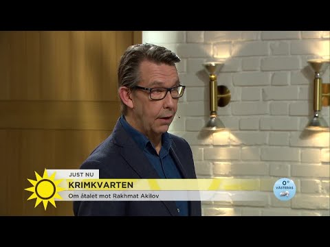 Åtalet mot Akilov – ”Räknade med att dö” - Nyhetsmorgon (TV4)