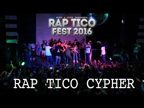 RAP TICO FEST 2016 - Rap Tico Cypher en vivo (RUFF & TUFF TV)