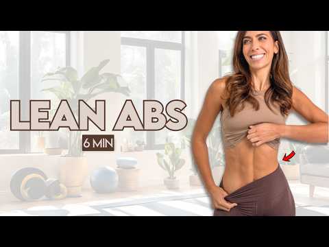 Quick & Effective 6 Min Abs Routine | Pilates Core Burn at Home