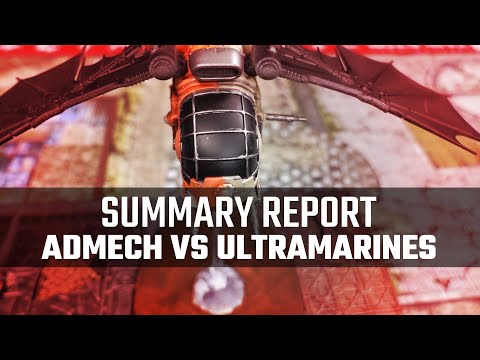Admech vs Ultramarines | 2000 Point Warhammer Battle Report
