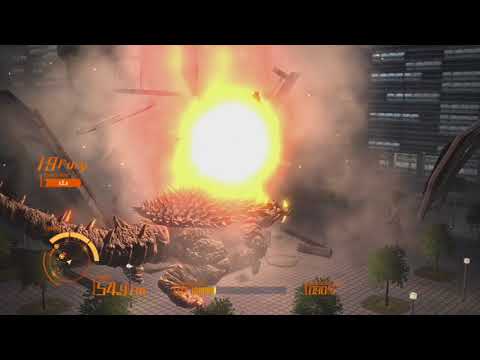 Godzilla Ps4 walkthrough Anguirus longplay easy path