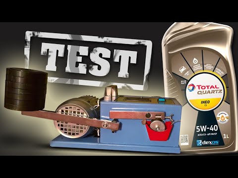 Total Quartz Ineo C3 5W40 Cold engine start Choose the best oil! #oilchange #quartz #piotrtester