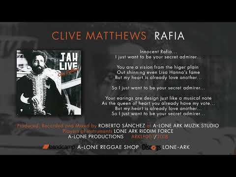 CLIVE MATTHEWS - RAFIA (A-Lone Productions 2018)