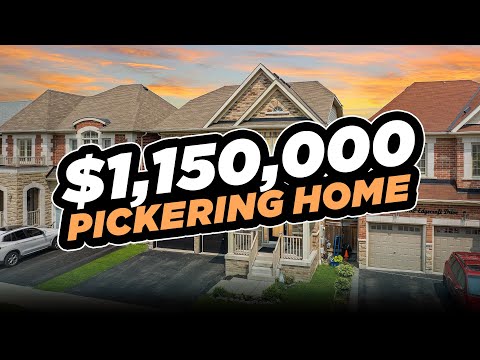 What you can buy in Pickering, Ontario for under $1,250,000 | Walkthrough of 1560 Edgecroft Drive