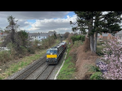 Irish Rail Class 071 No.074 Passes Claude Bridge With The Sperry