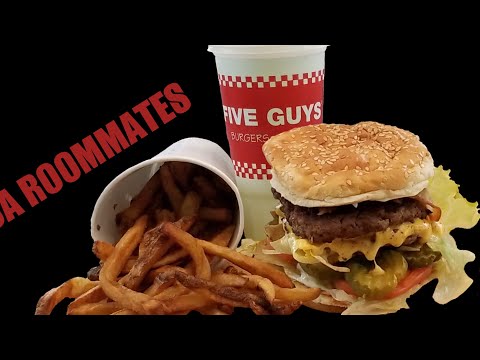 FIVE GUYS | BACON CHEESEBURGER + FRIES