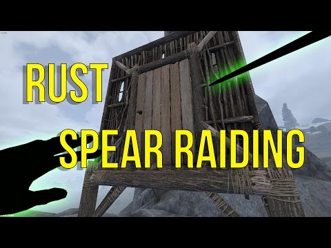 Trying Out Spear Raiding | Rust W/ Lust