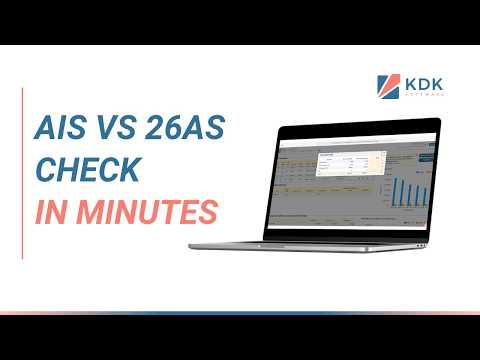 Check AIS vs 26AS Mismatch in Minutes tutorial thumbnail
