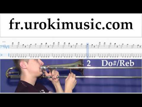 Cours de Trombone Michael Jackson - Beat It Tuto Partitions Partie#1 um-i829