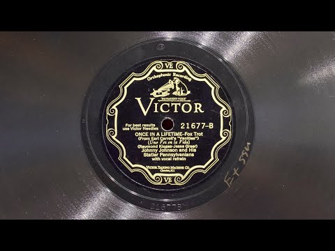 Once in a Lifetime • Johnny Johnson and his Statler Pennsylvanians (EMG Mark Xb Oversize Gramophone)