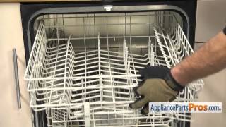 How to: Whirlpool/KitchenAid/Maytag Upper Dishrack Wheel Assembly WP903093