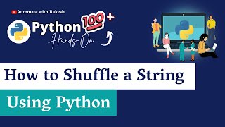 Download the video "Shuffle String in Python: How to Shuffle String in an Easy Way in Python"
