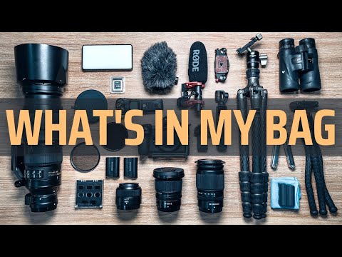 What’s IN MY BAG For Landscape & Wildlife Photography