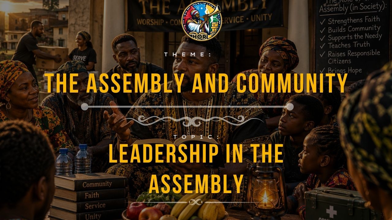 Leadership in the Assembly | The Assembly and Community
