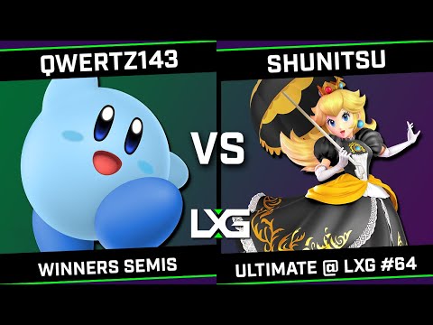 qwertz143 (Kirby) vs Shunitsu (Peach) - Smash Ultimate @ LXG 64