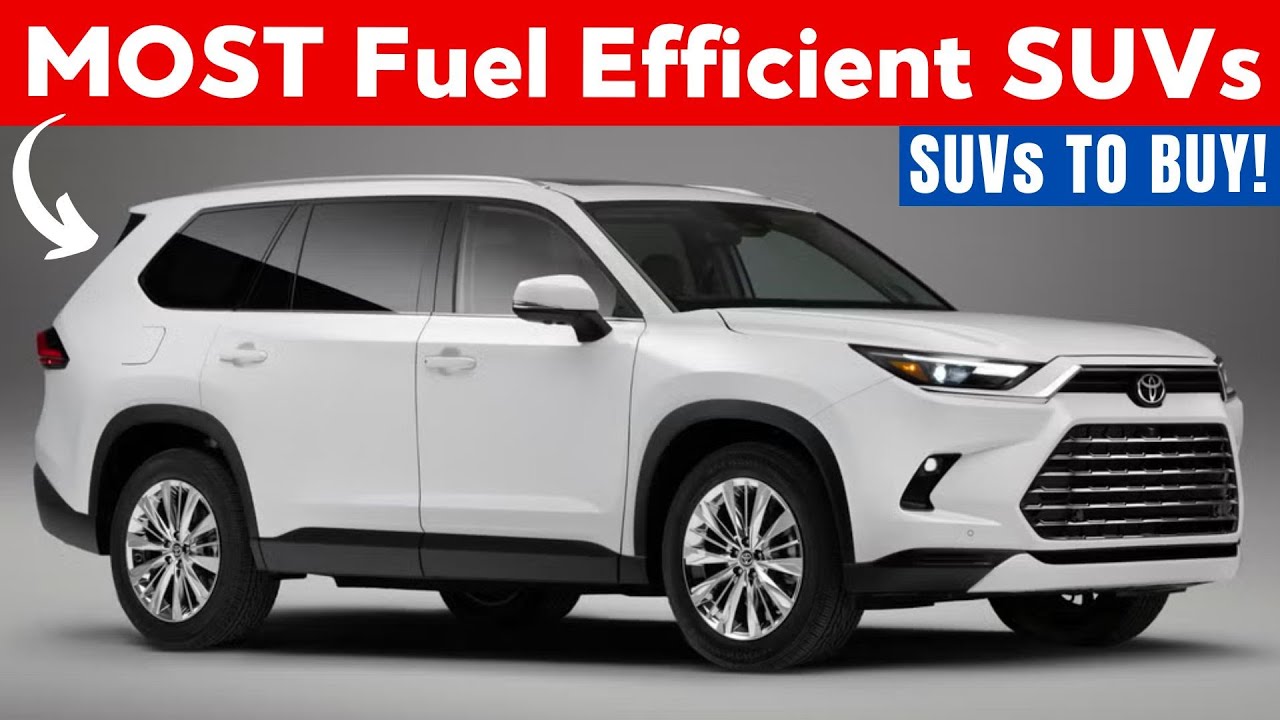 Top 6 Most Fuel Efficient Hybrid SUVs 2025!