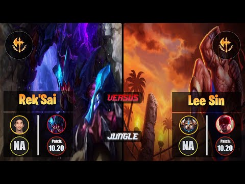 Blaber REK'SAI (Jungle) [Conqueror] VS LEE SIN - Challenger NA Patch 10.20