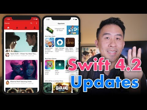 Swift 4.2 Xcode 10 Project Source Code Updates