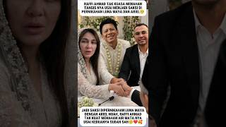 Download lagu Raffi Ahmad's Emotional Moment After Serving as Witness at Luna Maya and Ariel Noah's Wedding🥺#lu... mp3
