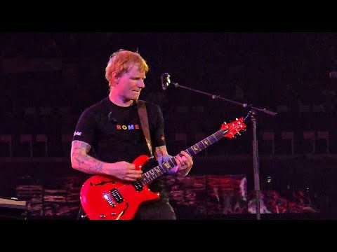 Ed Sheeran - Drive "The Mathematics European Tour 2025" Live in Roma "Stadio Olimpico" 14.06.2025