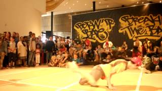 Breakin the bay 2013- bboy penfold vs bboy midge