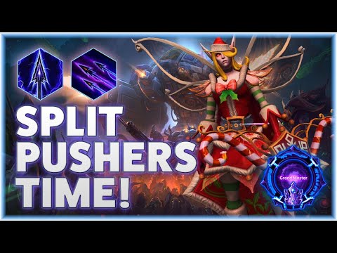 Sylvanas Wailing Arrow - SPLIT PUSHERS TIME! - Grandmaster Storm League