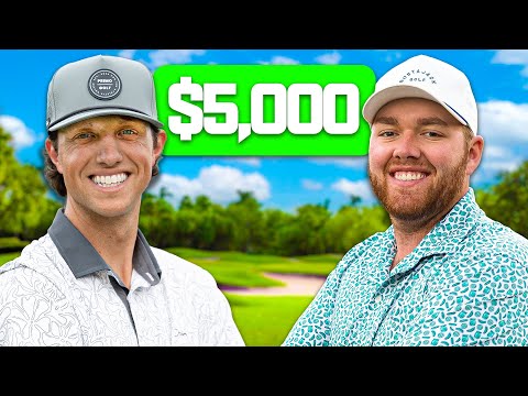I Challenged Grant Horvat To A $5000 Golf Match