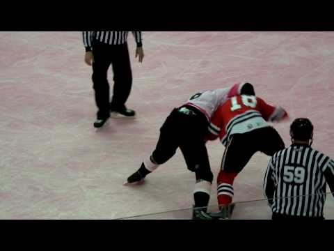 Brandon Bollig vs Patrick Bordeleau