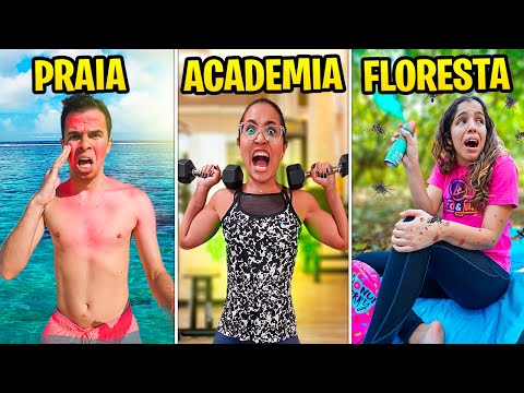 PASSAMOS O DIA NOS LUGARES MAIS ALEATÓRIOS E DEU MUITO RUIM!