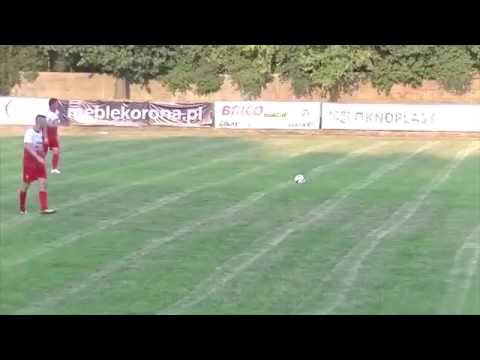 Decydująca bramka Jacka Berensztajna (MKS - Orkan)
