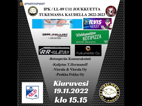 KK-81 - IPK/LL-89 yellow U11, 19.11.2022, Kiuruvesi