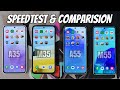 Samsung A35 Vs Samsung A55 Vs Samsung M35 Vs Samsung M55 Speedtest Camera Comparison