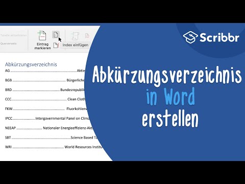 Create a list of abbreviations in Word in 3 steps | Scribbr 🎓