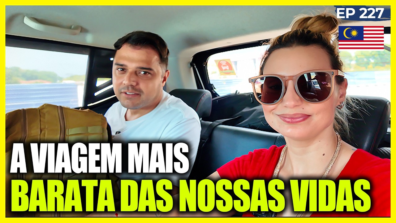 Chegamos na Cidade MAIS HISTÓRICA e SURPREENDENTE da MALÁSIA - Conheça Malaca
