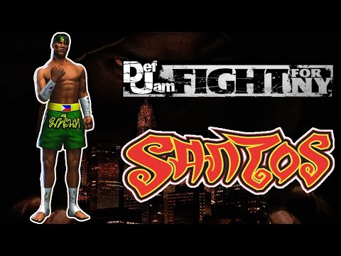 Def Jam FFNY: Character Showcase - Santos