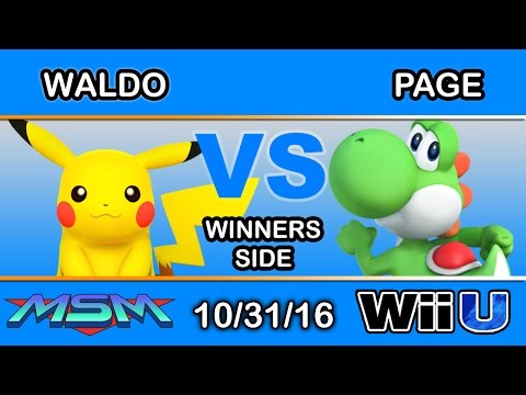 MSM 72 - Waldo (Pikachu/Kirby) Vs. NWL | Page (Yoshi) Winners Side - Smash Wii U