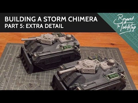 Building a Storm Chimera. Part 5: Extra detail