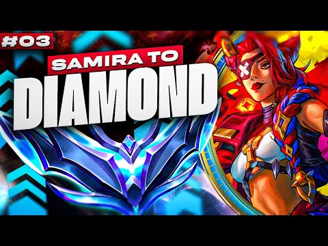 Samira Unranked to Diamond #3 - Samira ADC Gameplay Guide | Season 13 Samira Gameplay