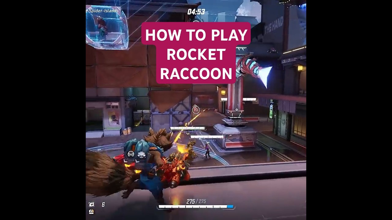 How To Play Rocket Raccoon In Marvel Rivals #marvelrivals #gameguide #rocketraccoon