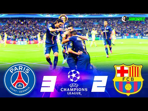 PSG 3-2 Barcelona - UCL 2014/2015 - Extended Highlights - FHD